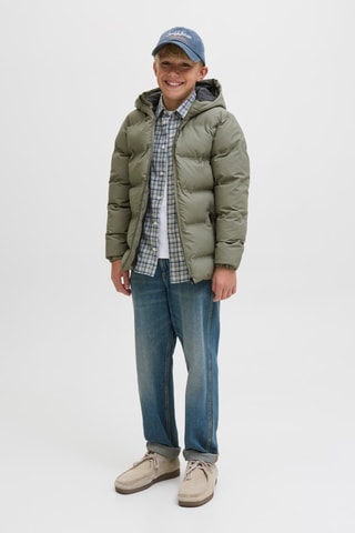 Blusão com capuz - Verde-azeitona - Jack & Jones Junior