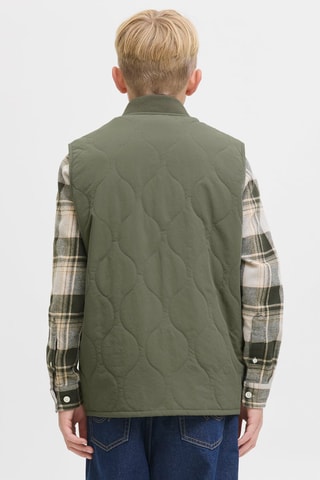 Colete acolchoado - Verde-azeitona - Jack & Jones Junior