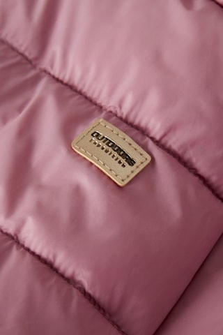 Blusão com capuz - Malva - Name It Kids