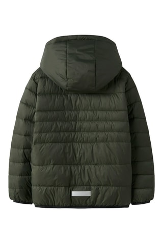 Blusão com capuz - Caqui - Name It Kids