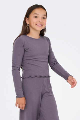 T-shirt - Malva - Kids Only Girl