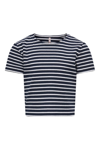 T-shirt - Azul-noite - Kids Only Girl