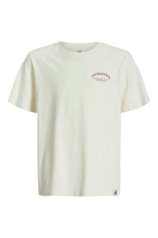 T-shirt relaxed - Branco - Jack & Jones Junior