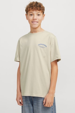T-shirt relaxed - Cru - Jack & Jones Junior