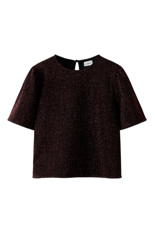 Blusa - Bordô mesclado - Name It Kids