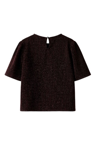 Blusa - Bordô mesclado - Name It Kids