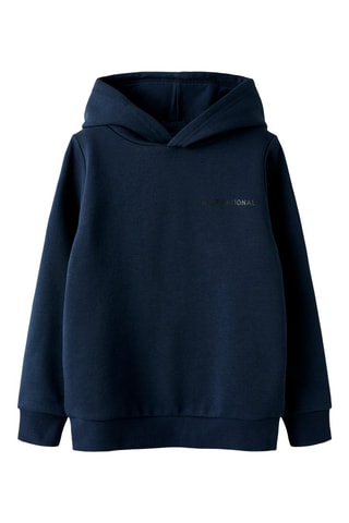 Sweat com capuz - Azul-marinho - Name It Kids