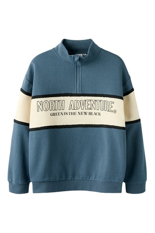 Sweat - Azul-cobalto - Name It Kids