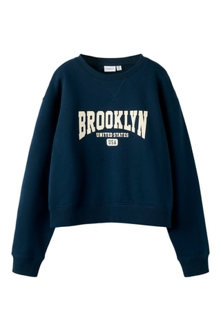 Sweat - Azul-marinho - Name It Kids