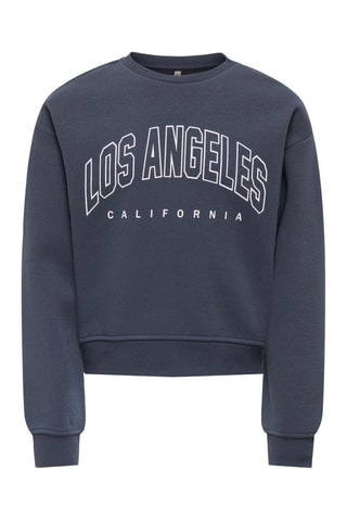 Sweat - Azul-marinho - Kids Only Girl