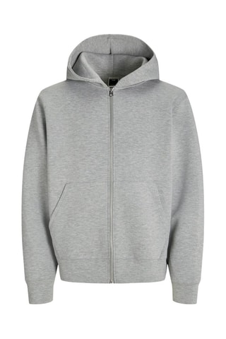 Sweat com capuz - Cinzento-claro mesclado - Jack & Jones Junior