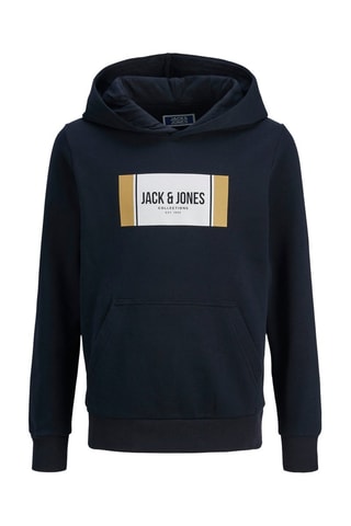 Sweat com capuz - Azul-marinho - Jack & Jones Junior