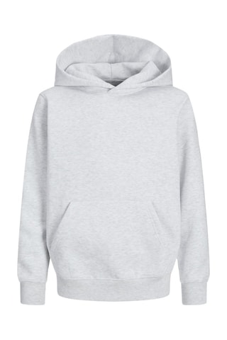 Sweat com capuz - Cinzento-claro mesclado - Jack & Jones Junior
