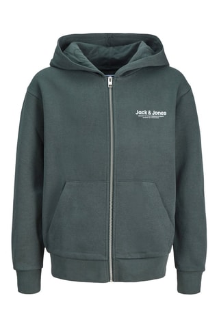 Sweat com capuz - Verde-escuro - Jack & Jones Junior