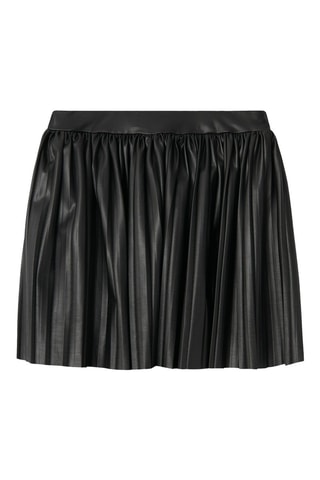 Saia plissada - Preto - Name It Kids