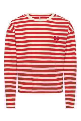 T-shirt - Vermelho - Kids Only Girl