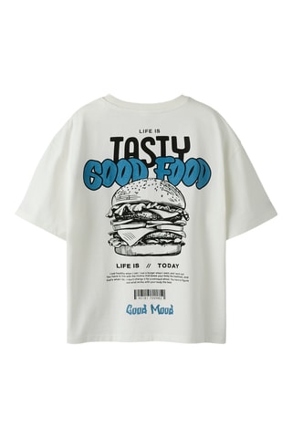 T-shirt em algodão biológico - Branco - Name It