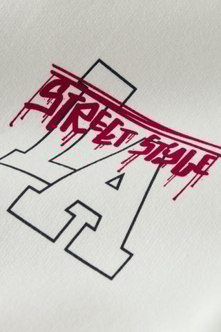 Sweat com capuz - Branco - Name It