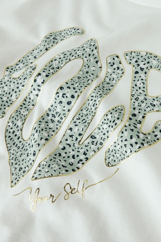 T-shirt em algodão biológico - Branco - Name It