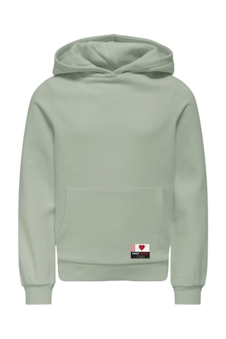 Sweat com capuz - Verde-claro - Kids Only Girl