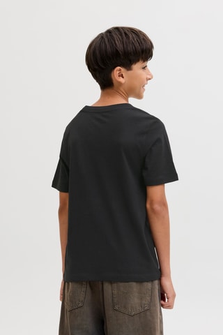 T-shirt em algodão biológico - Preto - Jack & Jones