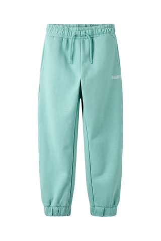 Calças em algodão biológico - Verde-água - Name It