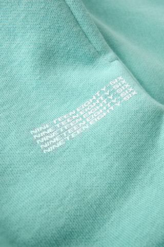 Calças em algodão biológico - Verde-água - Name It