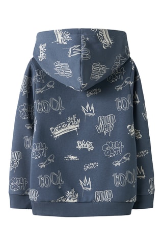 Sweat com capuz - Índigo - Name It