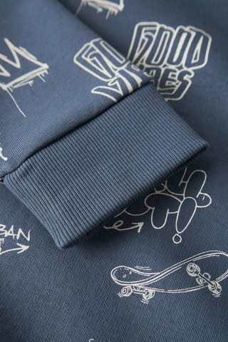 Sweat com capuz - Índigo - Name It