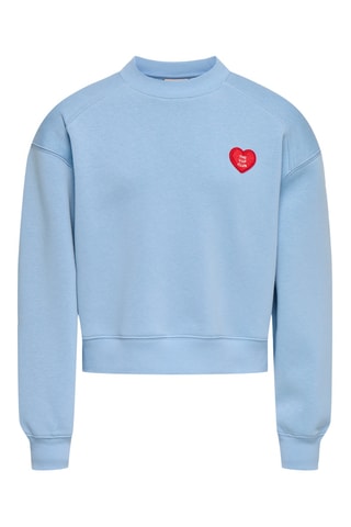 Sweat - Azul-claro - Kids Only Girl