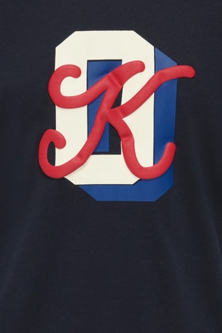 T-shirt em algodão biológico - Azul-noite - Kids Only Girl