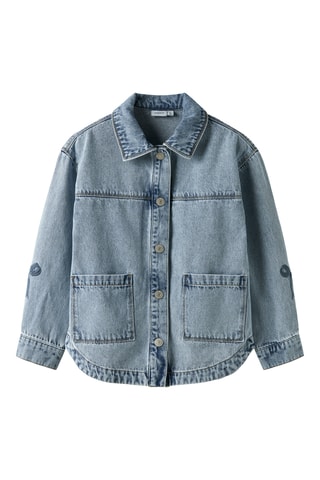 Casaco de ganga - Azul-claro - Name It