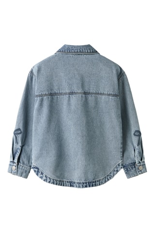 Casaco de ganga - Azul-claro - Name It