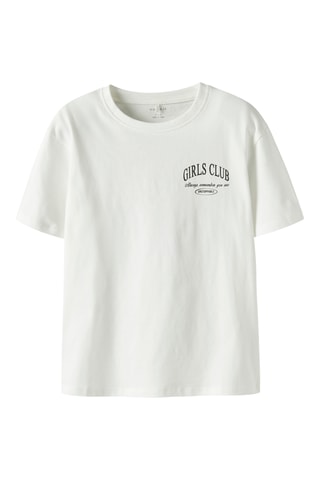 T-shirt em algodão biológico - Branco - Name It