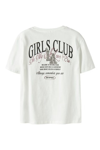 T-shirt em algodão biológico - Branco - Name It