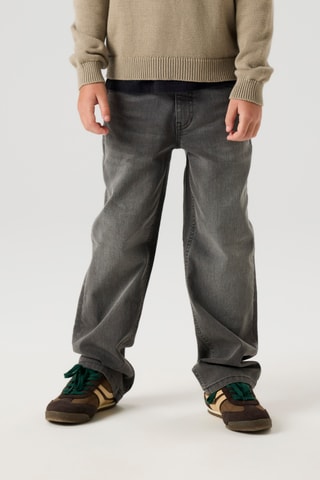Calças de ganga direitas - Cinzento - Name It