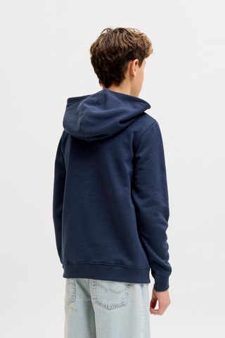 Sweat em algodão biológico - Azul-marinho - Jack & Jones