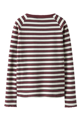 T-shirt em algodão biológico - Bordô - Name It