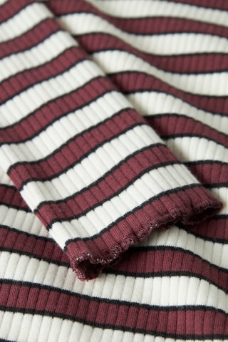 T-shirt em algodão biológico - Bordô - Name It