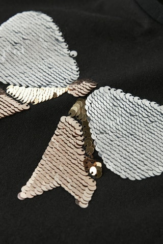 T-shirt em algodão biológico - Preto - Name It