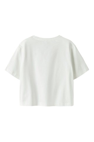 T-shirt em algodão biológico - Branco - Name It