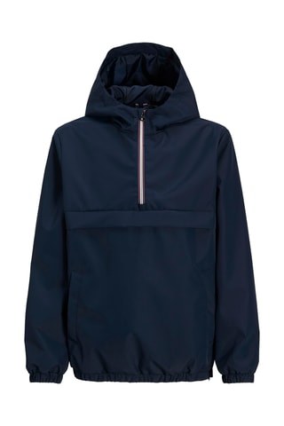 Corta-vento com capuz - Azul-marinho - Jack & Jones