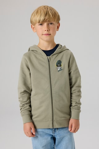 Sweat em algodão biológico - Caqui - Name It