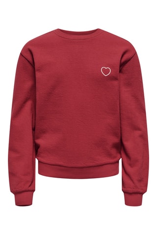 Sweat - Vermelho - Kids Only Girl