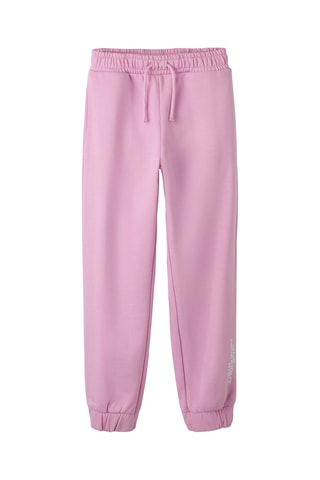 Calças em algodão biológico - Rosa - Name It