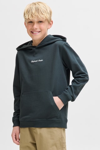 Sweat com capuz - Verde-escuro - Jack & Jones