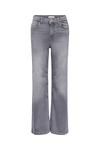 Calças de ganga em algodão biológico - Cinzento - Kids Only Girl