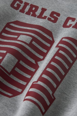 Sweat em algodão biológico - Cinzento - Name It