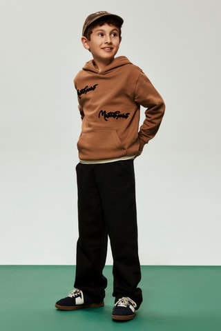 Calças em algodão biológico - Preto - Name It