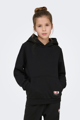 Sweat com capuz - Preto - Kids Only Girl